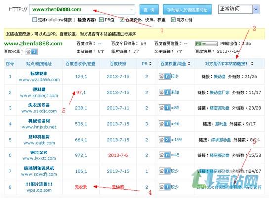 正定友情链接检查工具的使用